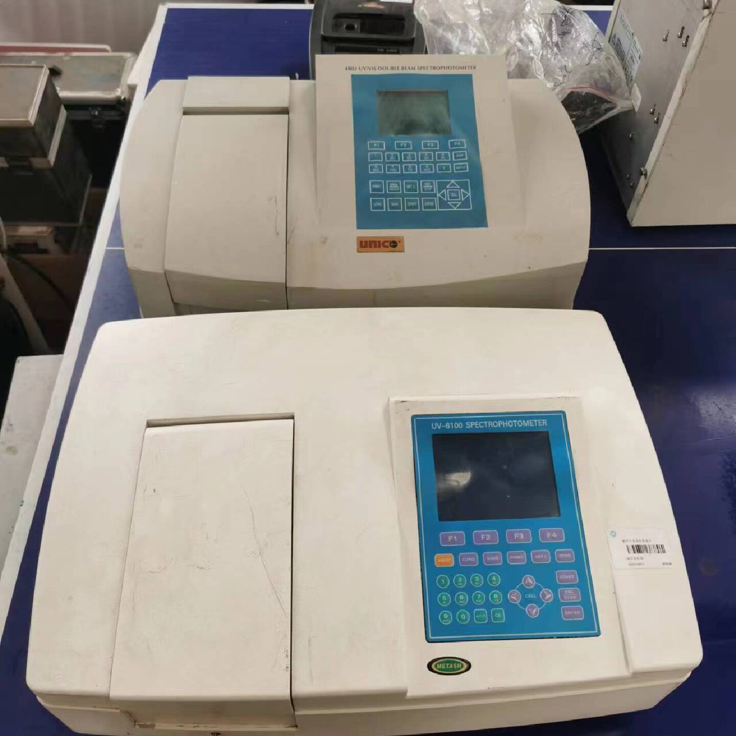 上海优尼科紫外可见分光光度计UV-4802型。metash品—议价