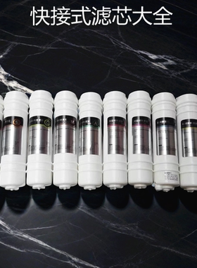 超滤膜矿化弱碱后置炭2分口