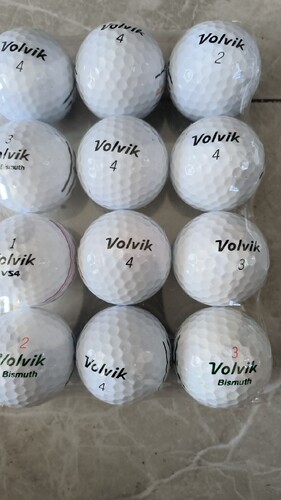 Taylormade包邮韩国volvik球彩色和磨砂球高尔夫二手球