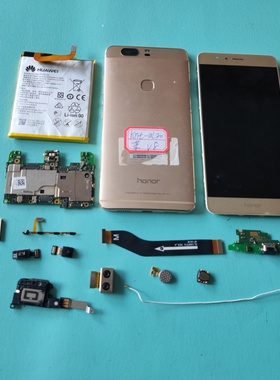 适用于 荣耀 V8 KNT-AL20 屏幕 主板 后盖 电池尾插 像头喇叭卡托