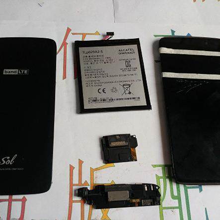 适用于 阿尔卡特 H200  OneTouch idol3  电池 内屏  听筒 扬声器