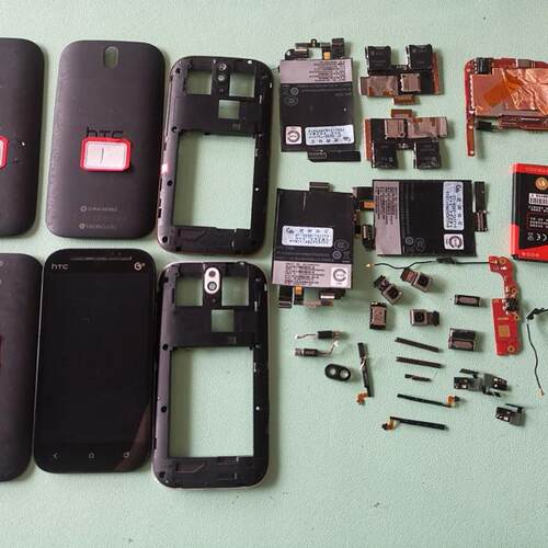 适用于 HTC T528t 屏幕 后框 后盖 卡槽 排线 摄像头 听筒 震动