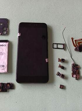 适用于 360 N5S 1607-A01 屏幕总成 卡托 电池 摄像头 排线 喇叭