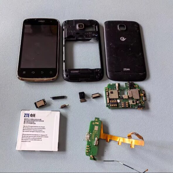 适用于 中兴 N855D+ 主板 屏幕 后盖 后框 按键 喇叭 听筒 电池