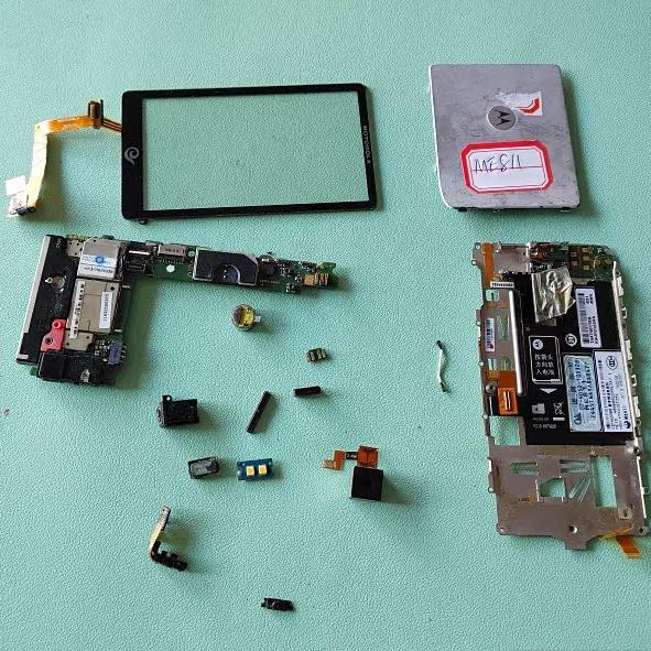 适用于 Moto 摩托罗拉 ME811 主板 触摸屏  摄像头 按键 排线听筒