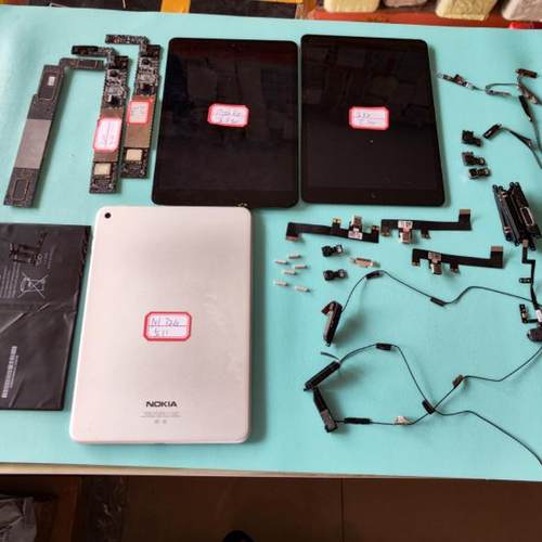 适用于 诺基亚 N1平板 主板  电池 喇叭 摄像头 尾插 开机音量键