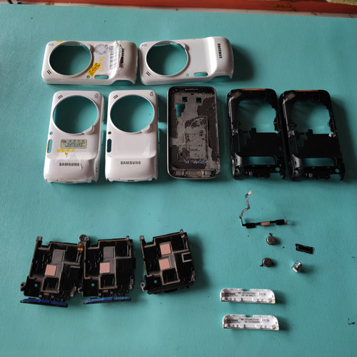 适用于 三星 S4 Zoom C101后盖  下巴  后框 喇叭 天线 电池挡板