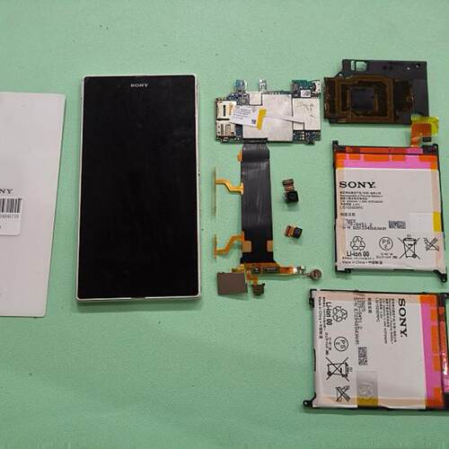 适用于 索尼XL39H C6802 屏幕总成 主板带排线 电池 后盖 摄像头