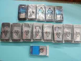 前框 后框 中 诺基亚 后 前 E71 后盖全套壳子 适用于 外壳