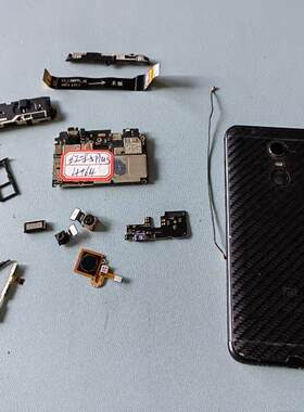 适用于 红米5plus 主板 听筒  喇叭 卡托 像头 排线 按键 后盖