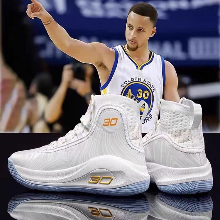 大码篮球鞋高帮实战战靴耐磨防滑透气中学生专业运动鞋跑步训练鞋