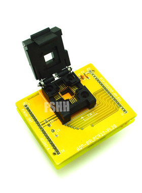 ADP-89LPC932-PL28烧写座适配器 89LPC932 PLCC28转DIP40烧录座