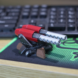 3D打印 红色警戒 红警 尤里的复仇 苏联哨戒炮 手办模型