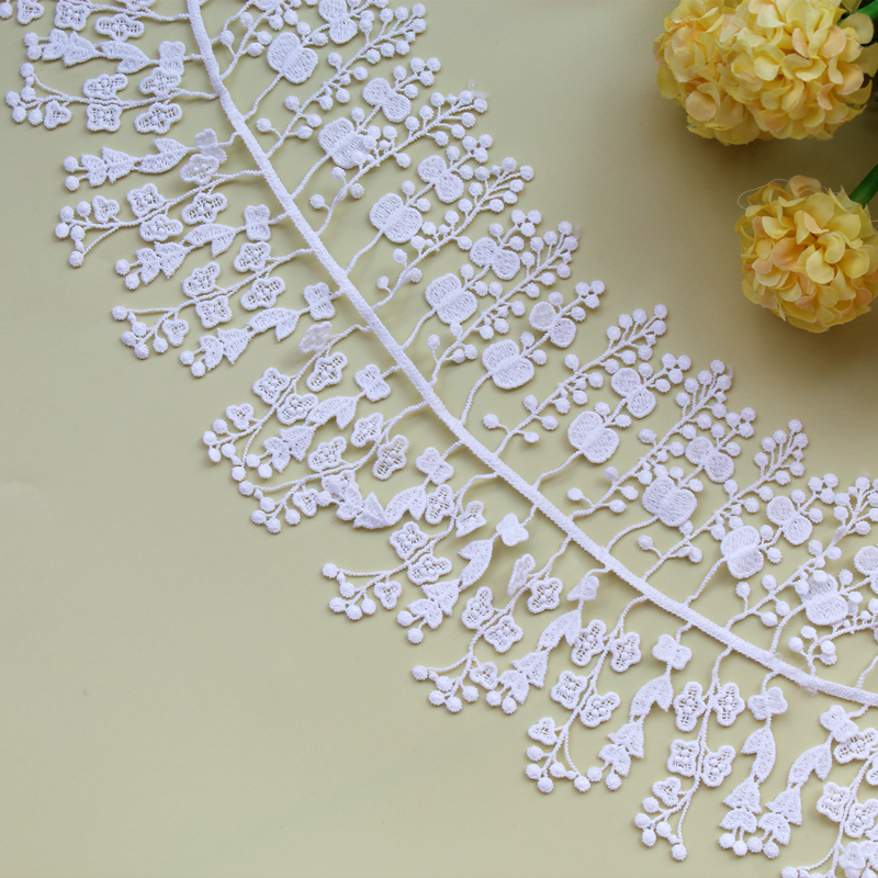 欧式日版水溶流苏蕾丝花边丝线