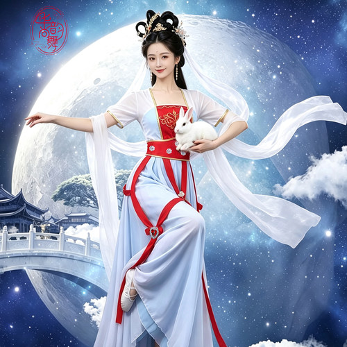 86版西游记嫦娥仙子邱佩宁汉服