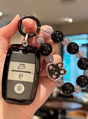 适用起亚k3钥匙套日韩风/智跑专用k5/k2/kx5福瑞迪奕跑全包TPU保