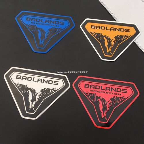 福特烈马BADLANDS车叶子板装饰贴