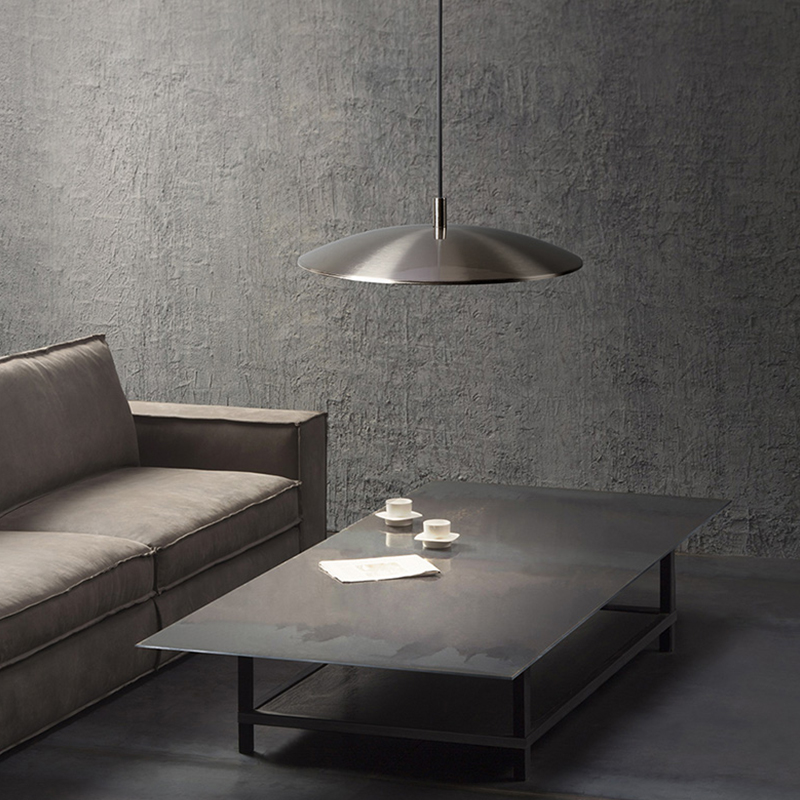 简约 北欧餐厅后现代LED床头吧台飞碟圆餐桌麻将三色变光护眼吊灯