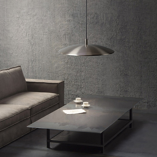 简约 北欧餐厅后现代LED床头吧台飞碟圆餐桌麻将三色变光护眼吊灯