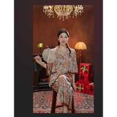 上新刻花夏季 2025爆款 家居服SMS 福泽锦鲤 七七