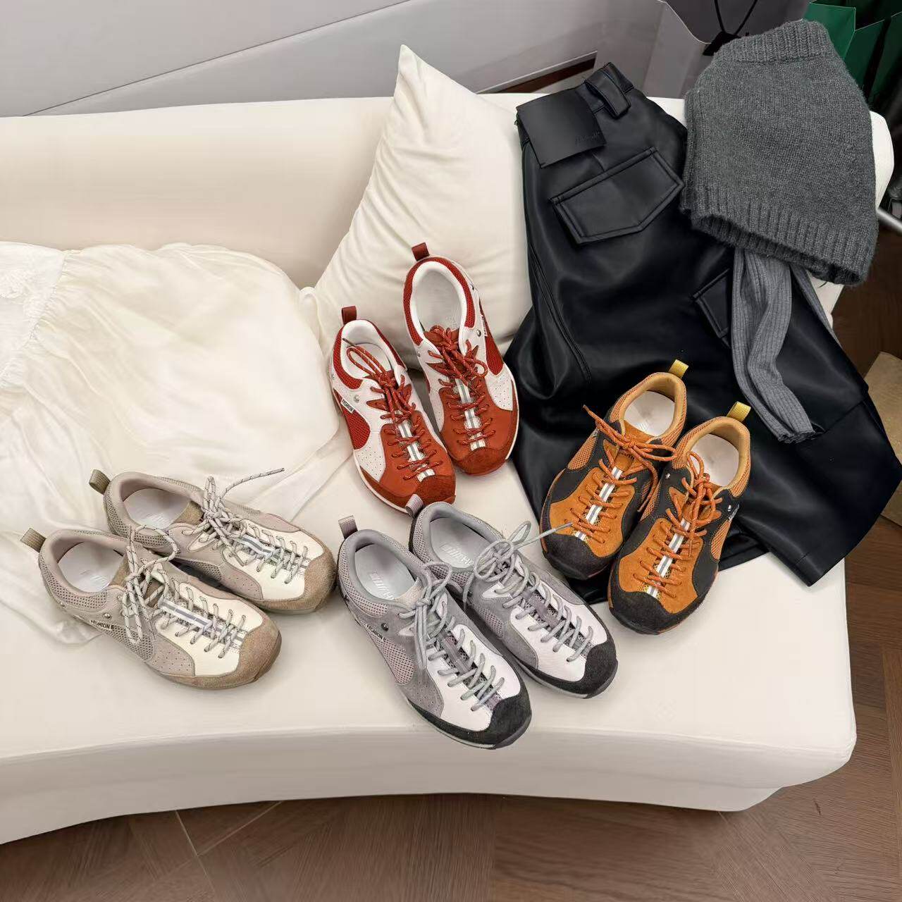 H55女鞋户外搭子2026春季新款多彩版轻量户外休闲鞋登山鞋徒步鞋