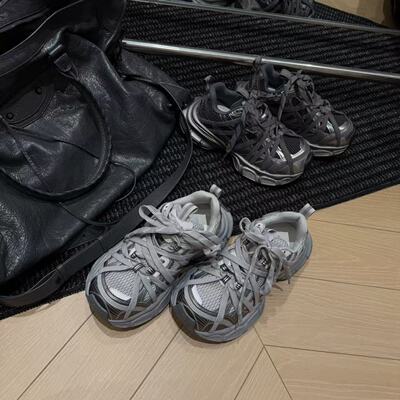 H55女鞋超嗲的小巴黎2025冬季新款绑带休闲百搭厚底增高老爹鞋