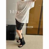 2425 企划案 高阶摩登夹脚凉靴2.5cm户外休闲鞋 现货 风格