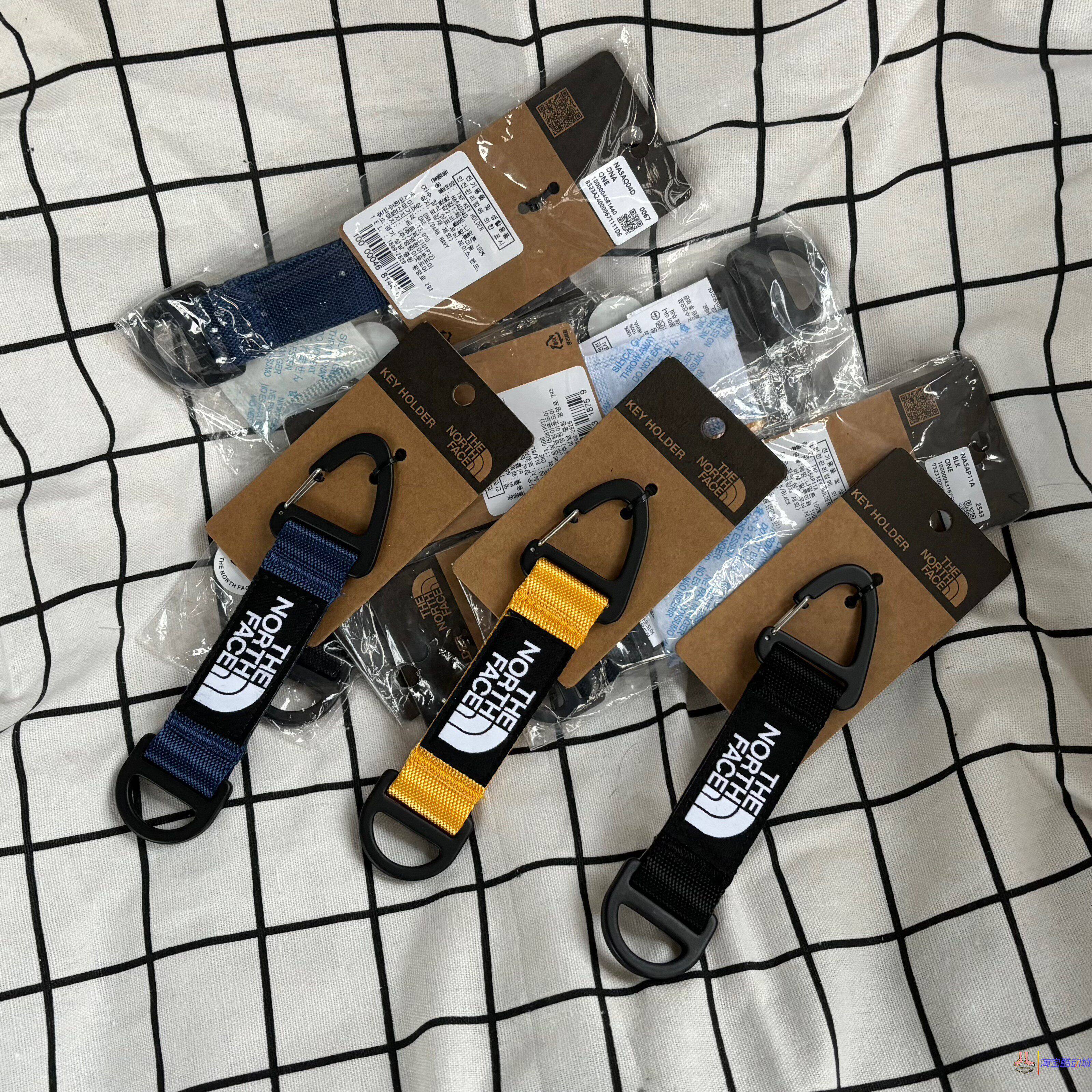 现货北面the north face户外登山运动背包挂扣钥匙扣NA5AP11A