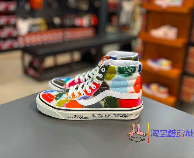 vans涂鸦安纳海姆高帮