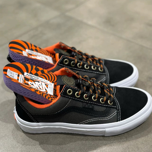 Skool小火人耐磨滑板鞋 Spitfire VN0A5FCBBFM Old Skate Vans