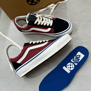 范斯vans old skool低帮黑红帆布鞋板鞋复古VN000CY2MDB