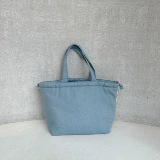 Флисовая демисезонная джинсовая вместительная и большая сумка на одно плечо, Таиланд