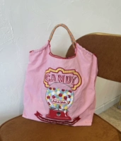 Розовая конфетка большая