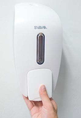 瑞沃新品壁挂式手动皂液器浴室洗发水沐浴盒洗手给皂器PL-151051