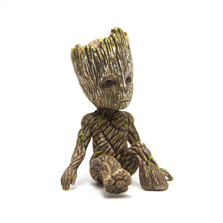 格鲁特树人宝宝手办盆栽玩偶精致车载摆件全新银河护卫队摆件