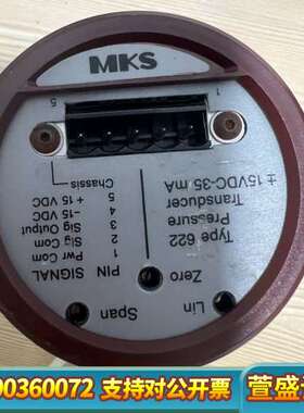 MKS真空压力计622A11TBE，量程10 Tor