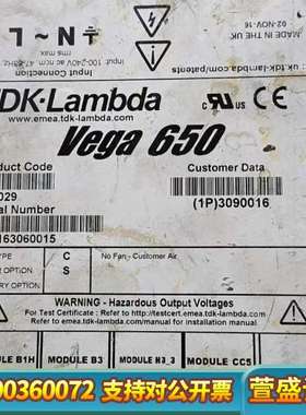 TDK-LAMBDA  Vage 650  K60029