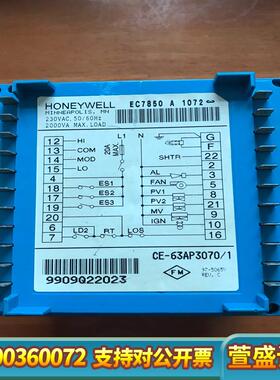 EC7850 A 1072，HONEYWELL控制器，现