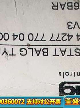 【Trafag 压力传感器】0-6bar，Type 9B4.