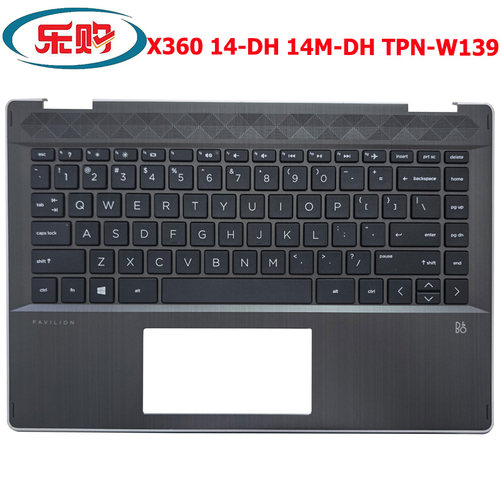 HP笔记本键盘C壳TPN-W13914-DH