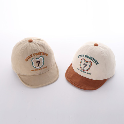 鸭舌帽纯棉软帽檐外出百搭可调节