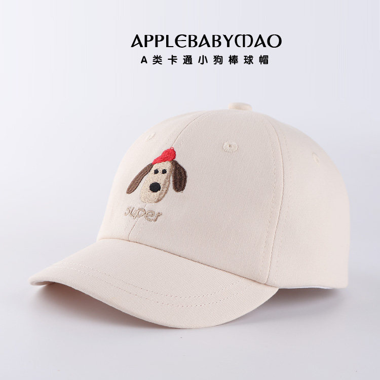 鸭舌帽纯棉棒球帽可爱卡通百搭潮