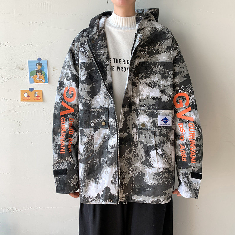 Jiwuz 100% Cotton (with trace other fibers) spring jacket for men