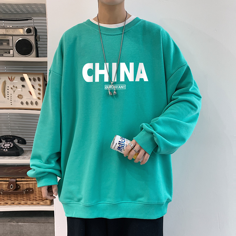Gangfengkai polyester spring new printed sweater