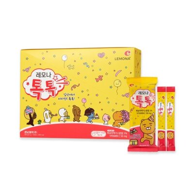 LEMONA水蜜桃维生素C跳跳糖锌钙
