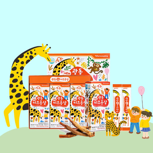 Kwangdong光东儿童6年根红参