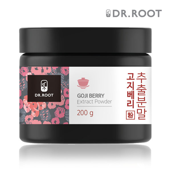 韩国直邮dr.root浓缩20倍枸杞粉末200g赠勺