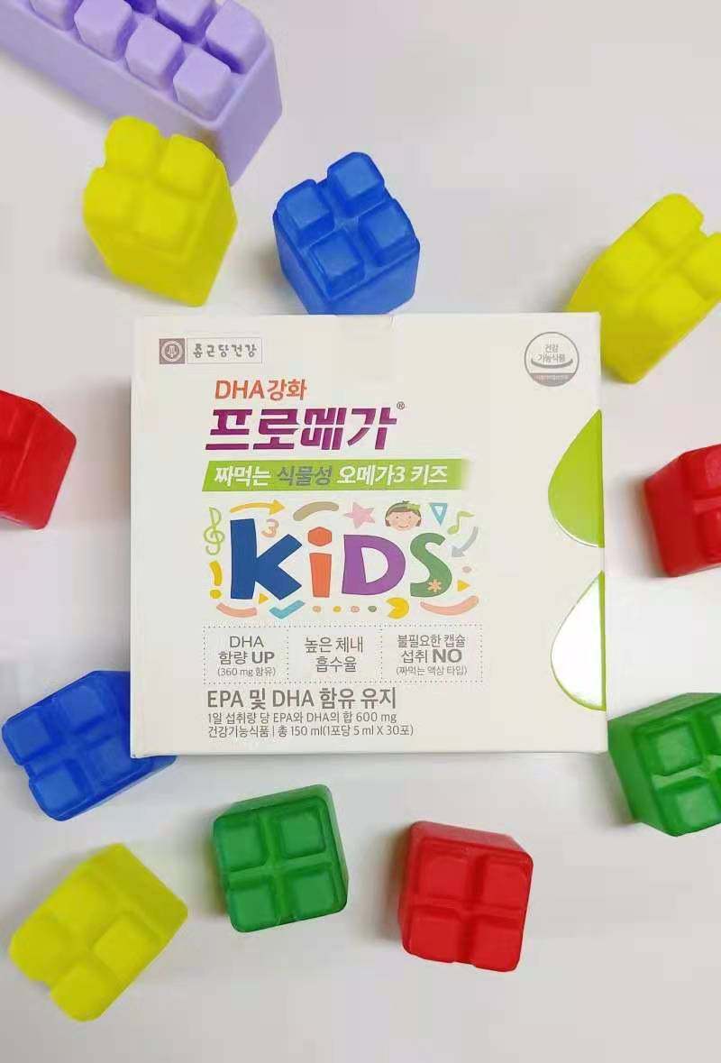 钟根堂植物性儿童鱼油rtg