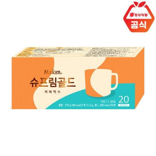 韩国直邮maxim麦馨3合1速溶咖啡