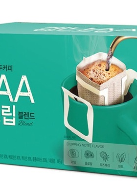 韩国直邮正品Mcnulty挂耳黑咖啡iBrew肯尼亚AA哥伦比亚24包一盒